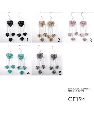 CE194, HEART WITH CHAIN