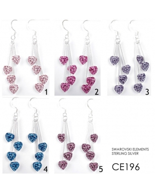 CE196, HEART WITH CHAIN