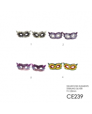 Crystal Earrings / CE239, CRYSTAL MASK