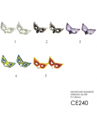 Crystal Earrings / CE240, CRYSTAL MASK