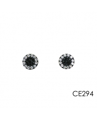 Crystal Earrings / CE294, 6MM ROUND