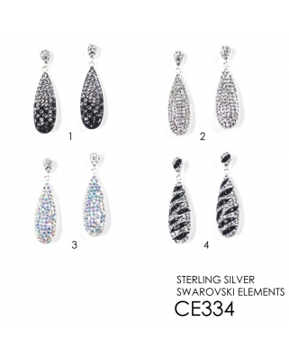 Crystal Earrings / CE334, DROP