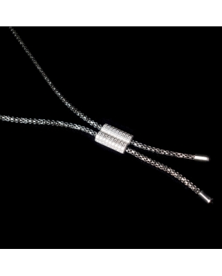 Silver with CZ Necklace