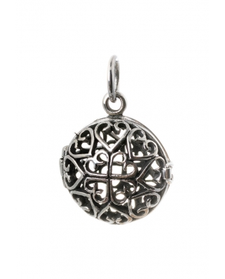  Aromatherapy Essential Oil Diffuser Sterling Silver Pendant
