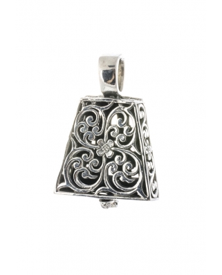 Locket Aromatherapy Essential Oil Diffuser Sterling Silver Pendant