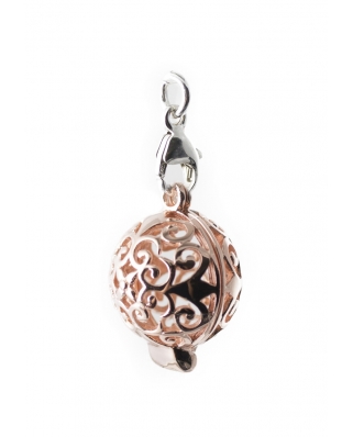 Aromatherapy Essential Oil Diffuser Sterling Silver Pendant