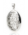 Aromatherapy Essential Oil Diffuser Sterling Silver Pendant
