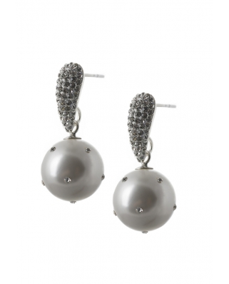 Crystal Pearl Earrings / CE414-3