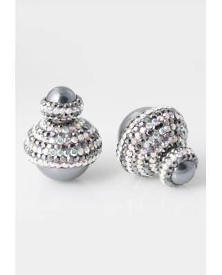 Crystal Pearl Earrings / CE418-4