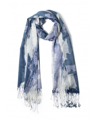 Batik printed scarf / ST099-02