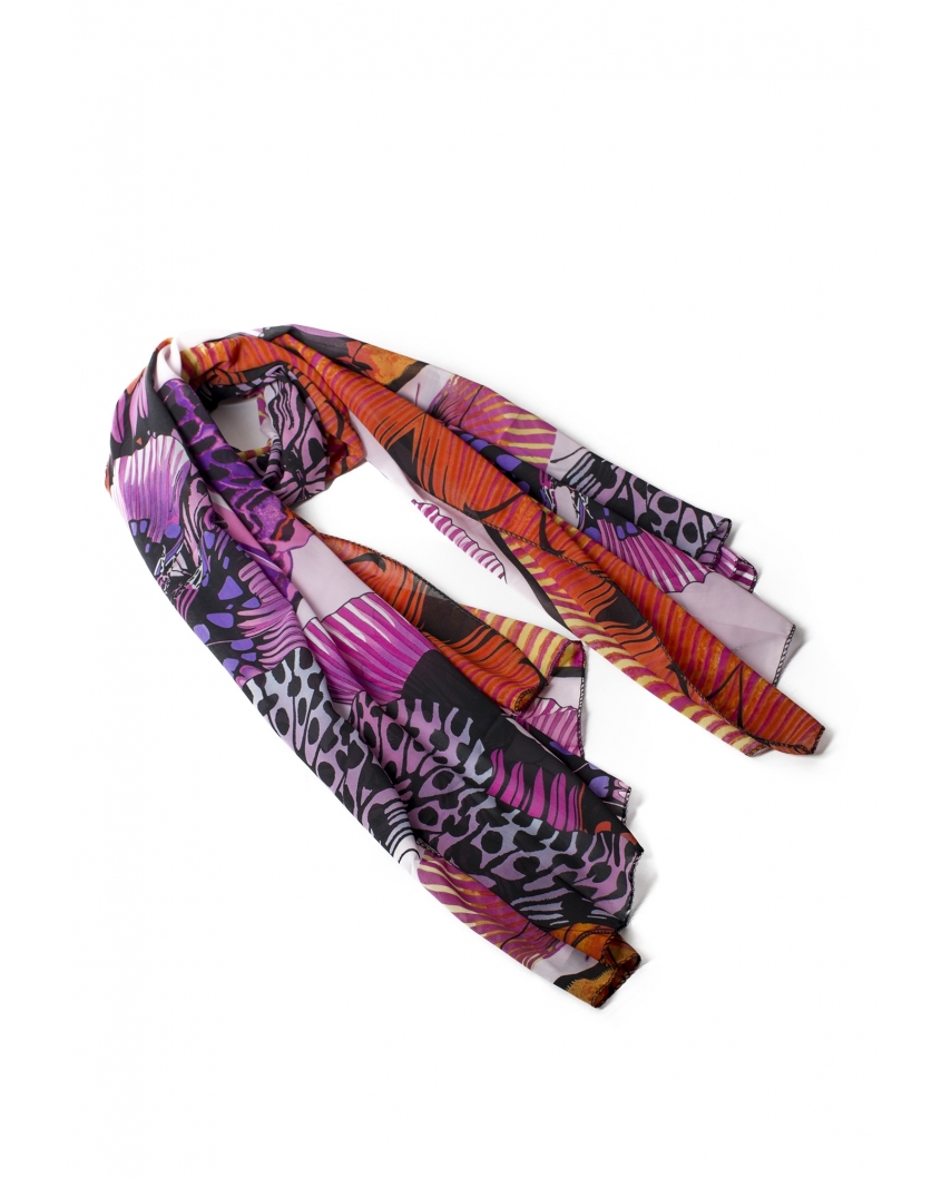 Printed Chiffon scarf
