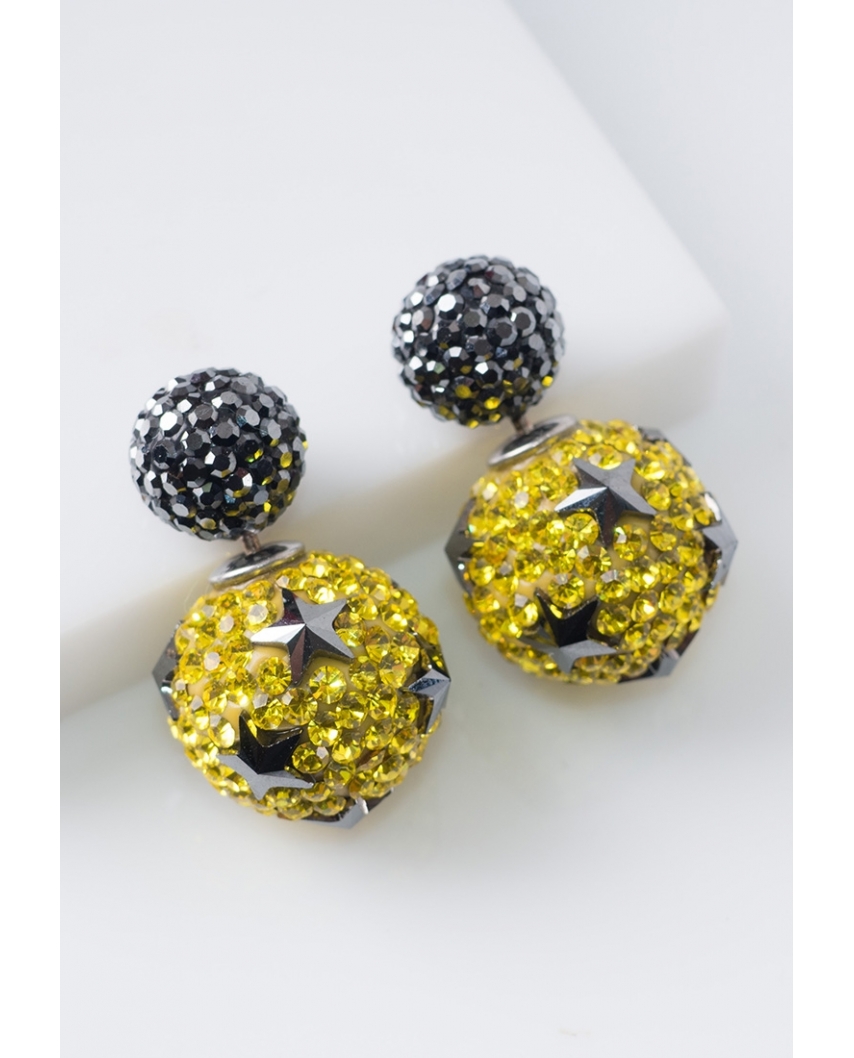 Star Crystal Earrings / CE421-05