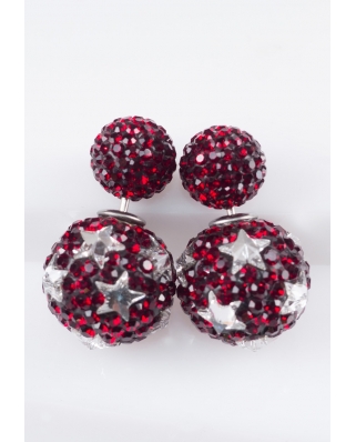 Star Crystal Earrings / CE421-07