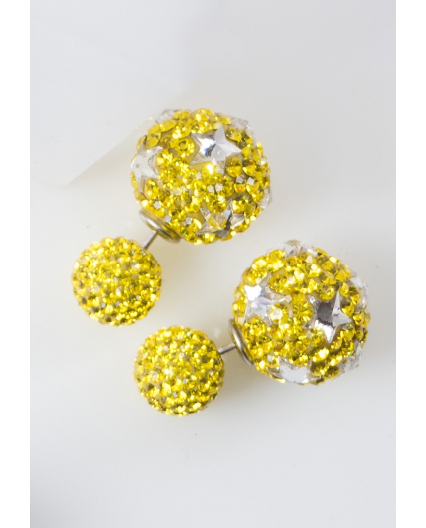 Star Crystal Earrings / CE421-11