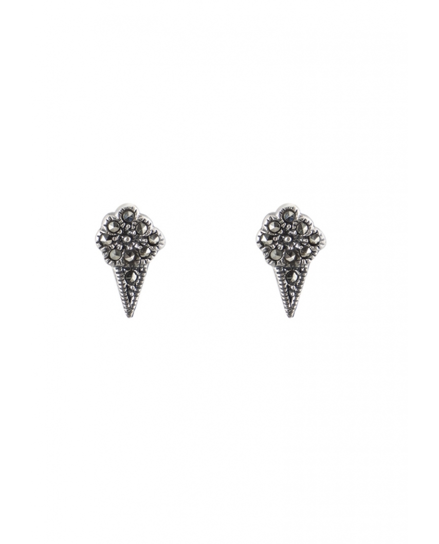 Ice cream Sterling Silver Earring