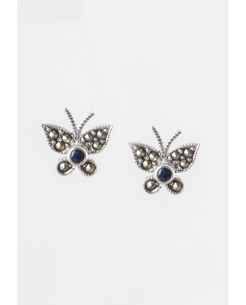 Sterling Silver Earring butterfly